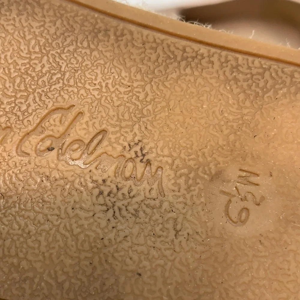 Sam Edelman Catherine rose gold platform espadrille 6.5W